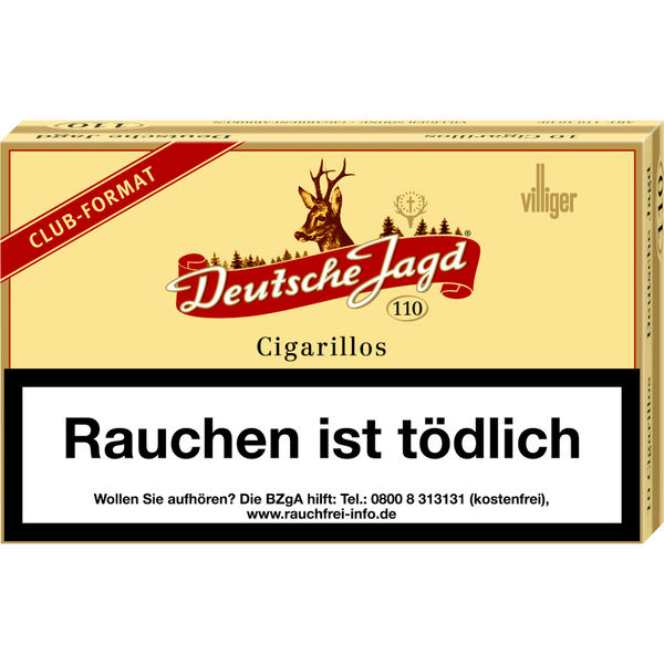 Deutsche Jagd 110 Cigarillos (1x10 Stück)