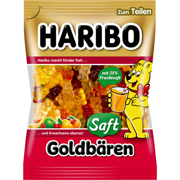 Haribo Saft-Goldbären 20x175 g