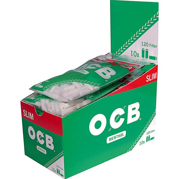 OCB Menthol Filter Slim