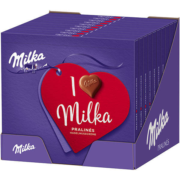 I Love Milka Pralinés Haselnusscrème